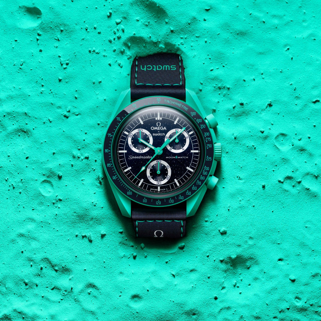 Orologio Swatch Omega MISSION ON EARTH - POLAR LIGHTS