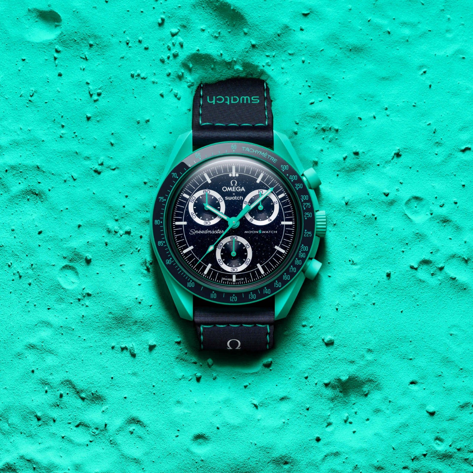 Orologio Swatch Omega MISSION ON EARTH - POLAR LIGHTS