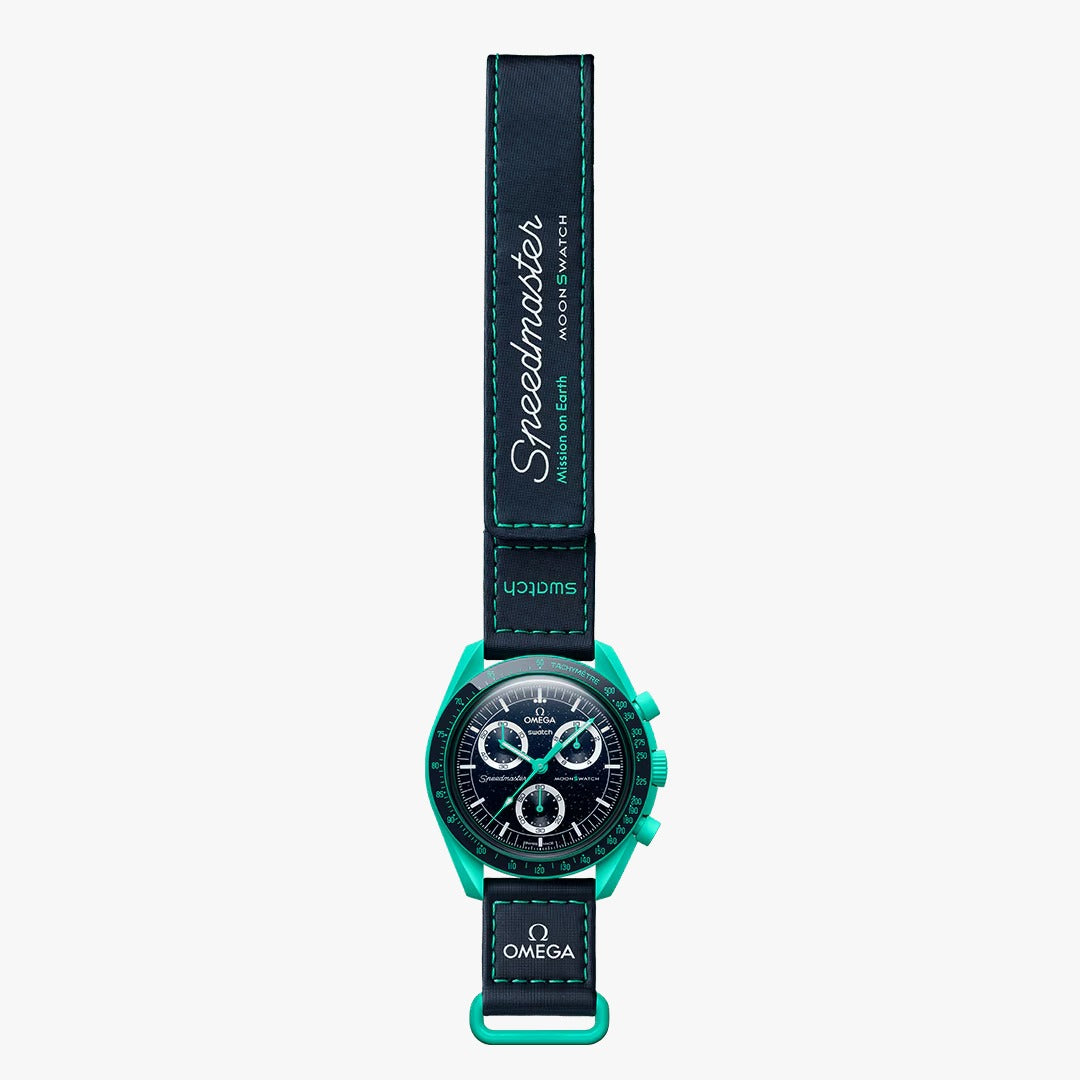 Orologio Swatch Omega MISSION ON EARTH - POLAR LIGHTS