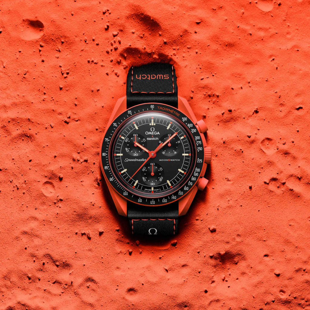 Orologio Omega Swatch MISSION ON EARTH - LAVA